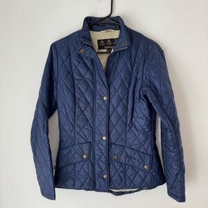 Barbour Women's Navy Quilted Utility Jacket